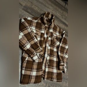 Fuzzy Sherpa Shacket !!